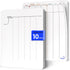 SCRIBBLEDO Division & Place Value Math Practice, 9”x12” Small White Board Dry Erase Sheets, Classroom Pack of 10