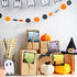 Whaline 8 Pack Halloween Sticky Notes, 4 Design Cartoon Note Pads, Fright Night Pumpkin Witch Memo Pads
