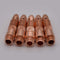 10Pcs Assorted Collet Body for TIG Welding Torch 17, 18, and 26, Sizes 10N30, 10N31, 10N32, 10N28, 10N22, 10N23, 10N24,