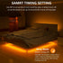 6 Counter, 9.8ft RGBW Under Cabinet Lighting Kit with App and Remote Control PCS LED Strip Lights for Kitchen Cabinet