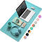 YSAGi Desk Mat, Large Waterproof Mouse Pad for Desk, Leather Desk Pad for Keyboard and Mouse, Dual-Sided Mat (35.4" x