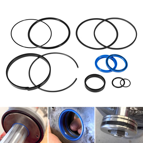 Hydraulic Log Splitter Cylinder Rebuild Seal Kit for 4.5" Bore x 1.75" Rod Cylinder