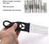 Pipe Cylinder Cleaning Brush, Plastic Stainless Steel Musical Instrument Tool, Black Tube Brush
