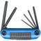 6pc Set Metric MM Sizes 2-6 Ergo-Fold Fold-up Ball-Hex Allen Wrench - EKLIND 25169