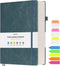 Lined Journal Notebook, Large A5 College Ruled, 312 Numbered Pages, Hardcover Vegan Leather Journal