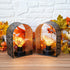 Set 2 Bulb 6-Hour 7" JHY DESIGN of Bird Wall Lamps Battery Operated Fairy Lights with Timer H Wall Sconces Table Lamp