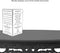 Marketing Holders 3 5 7 Inch Sided Sign Holder Multi Panel Menu Ad Display Frame Each Side Holds x Flier Table Tent