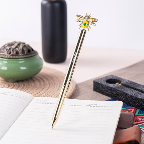 Bee Pen Extra-long Style, Cute Top & Unique Gifts, Happy Bee Day Writing Pen for Office Party Decoration