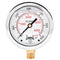 Winters 2-1/2" Dial Size, Liquid Filled Industrial Pressure Gauge, Brass Internals, Stainless Steel Case, Dual Scale 0-6,000 psi/kPa, 1.5% Acc, 1/4" NPT Bottom Mount, Glycerin Filled Pressure Gauge