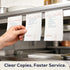 3 250 FMP Brands Part Carbonless Guest Checks Pads, Perforated Server Note Pads Paper Total sheets for Waitress Book