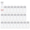 PATIKIL 25 Pack 10ml Clear Glass Vials, Small Liquid Sample Bottles with Screw Caps, Plastic Stoppers, 64 Labels