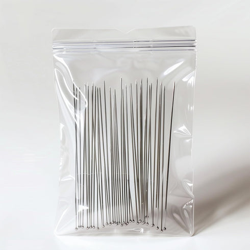 Heavy Duty Zip Bags 2"x3" 6mil Thick, 50 Pack Resealable Poly Bags for Tools, Small Business Packaging Supplies