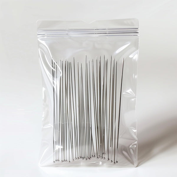 Heavy Duty Zip Bags 2"x3" 6mil Thick, 50 Pack Resealable Poly Bags for Tools, Small Business Packaging Supplies