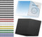 HOUYEE Binding Covers and Combs Set, 50 Pcs Leather Texture Paper Binding Covers, 50 Pcs Clear Covers