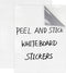Dry Erase Board Sticker 8.3'' x 11.7'' 2PK, Stain Proof Whiteboard Stickers for Wall, Desk, Refrigerator, Classroom