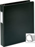 Business Source 33125 Slanted D-Ring Binder w/LBL HLD, 1-1/2-Inch , Black by Business Source