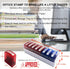 Self Inking Office Stamp Set - 8 PCS Rubber Business Stamps for Approved Paid Completed Copy