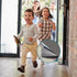 Heavy Duty Silver Door Stopper, Metal Rubber Wedge, Large Door Stop for Bottom of Door, Suits Any Heavy Door Gap
