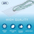 Assorted Clear Plastic Zip Bags - GPI 400 Pack, 2 Mil, Resealable Zip Top Lock for Jewelry, Storage, Packaging