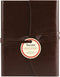 Cavallini Toscana Journals: Brown 5 x 7 Hardbound Leather