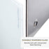 ECR4Kids MessageStor Magnetic Dry-Erase Glass Board - 17.5in x 17.5in Wall-Mounted Whiteboard, 2-Pack