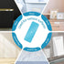 Tucnoeu 20pcs Under Cabinet Light Adhesive Magnetic Strips, Replacement Metal Strips for Magnets with Adhesive Backing
