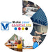 VICTORSTAR Compatible High Capacity Toner Cartridge SP C250 C260 C261 Black 2300 Pages for RICOH Aficio Printers