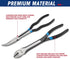 5-Piece 11 Inch Set, Set, 45&90 RIZOM Long Needle Nose Pliers Extra Long Reach Pliers Bent Needle Nose Pliers, Circle