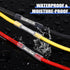 Frienda 1000 Pcs Marine Grade Heat Shrink Butt Connectors - Insulated Crimp Wire Connectors for Boats, Automotive, Home
