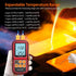 Proster Digital Thermocouple Temperature Thermometer Dual Channel with Two K-Type Probes, Backlight LCD