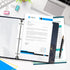 SUNEE 600 Pack Sheet Protectors for 3 Ring Binder, PVC-Free Clear Page Protectors 8.5x11 Inches, Top Loading Binder