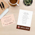 Coffee Lover Themed Sticky Note Ensemble Set, 5 Snarky Caffeine Designs in Various Sizes