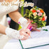 Crtiin 50 Pcs Wedding Pencils for Bridal Shower Games, Mini Golf Pencils with Eraser, 4 Inch