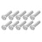 Hex Bolts (M5-0.8x20mm) 20Pcs, Fully Threaded Coarse Hex Head Screw Bolt Machine Screws - 304 Stainless Steel, Silver
