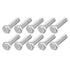 Hex Bolts (M5-0.8x20mm) 20Pcs, Fully Threaded Coarse Hex Head Screw Bolt Machine Screws - 304 Stainless Steel, Silver