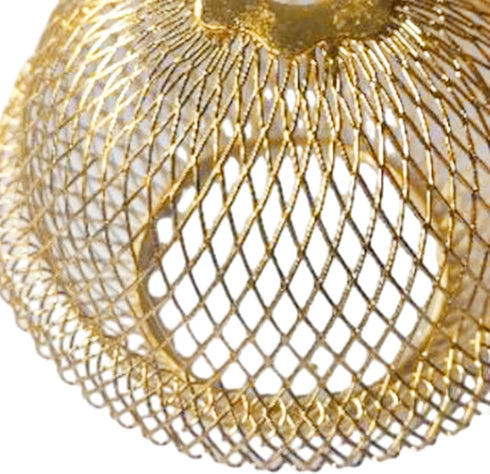 Generic Retro Cage Ceiling Pendant Light Shade, Metal Basket Lamp Shade, Vintage Style Wire Cage Guard, Hanging