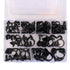 60-Pcs Heavy Duty Speedy Double Snap Grip Nylon Plastic Hose Clamps, 8 Sizes Set Assortment