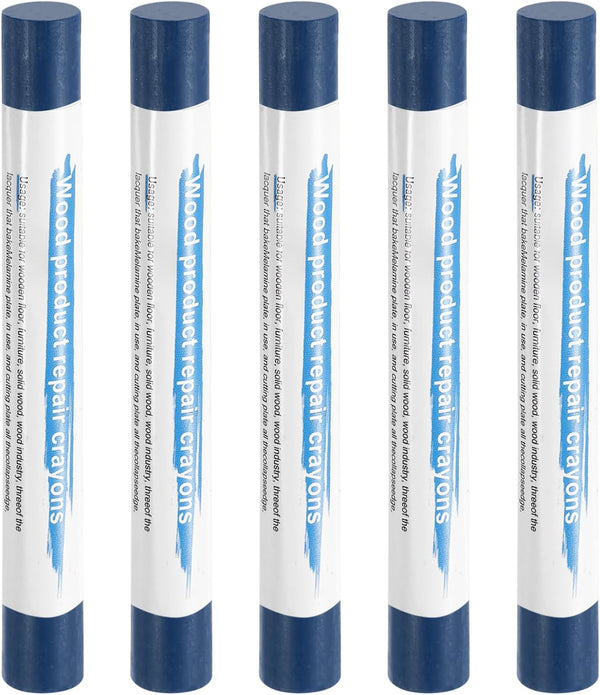 HARFINGTON 5pcs Wood Filler Sticks Wooden Wax Touch Up Furniture Repair Crayons
