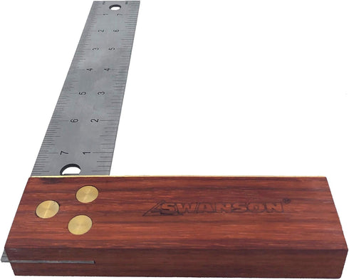 Swanson Tool TS152 8-Inch Try Square with Hardwood Handle
