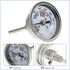 2-inch 304 BESTOYARD Professional Dial Wine Thermometer Stainless Steel Corrosion-Resistant Dual-Metal Brewing