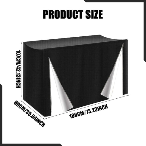 Leefasy Folding Chair Rack Cover Folding Chair Storage Cover Protection Effective Full Coverage Easy to Clean