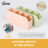 Gome Under Desk Pull-Out Drawer, Storage Organizer for Office Mounted, Easy Slide-Out Pencil Drawer for Sit-Stand
