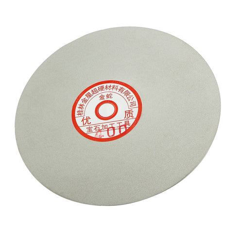 uxcell 6-inch Grit 400 Diamond Coated Flat Lap Wheel Grinding Sanding Polishing Disc