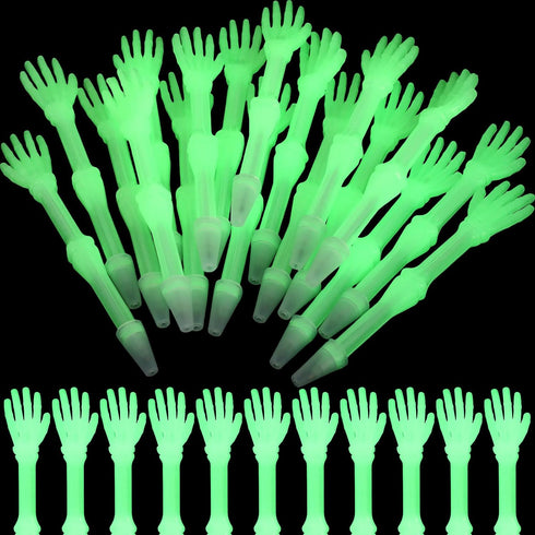 Seajan 120 Pcs Halloween Glow in the Dark Skull Bones Pens, Novelty Nursing Pens for Kids Students Birthday Supplies