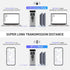 Mini Bluetooth Barcode Scanner, 1D 2D Reader, 3 in 1 Connection Portable QR Code Scanner with TFT Screen for POS