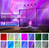 33 CIMELR Star Projector, Northern Galaxy Aurora Lights Projector with Light Effects Bluetooth Speaker & White Noise