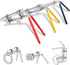 3 Pack Hydraulic Seal Installation Tools, Cylinder Piston Repair Seal Kit, U-Cup Rod Seal Installation Tool Set