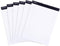 Mintra Office Legal Pads, BASIC WHITE 6pk, 8.5in x 11in, NARROW RULED, 50 Sheets per Notepad