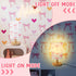 Kids Table Lamp for Bedroom Kids Bedside Lamp with Linen Wooden Nightstand Cartoon Nursery Lampshade for Boys Girls