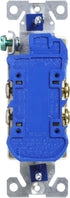 EATON Wiring 1107LA 15-Amp 2-Pole 3-Wire 125-Volts Decorator Duplex Receptacle, Light Almond
